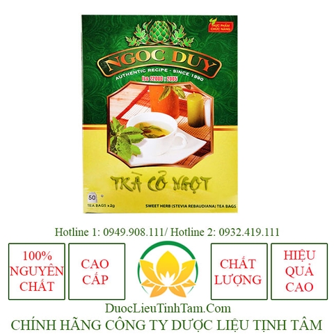 Trà Cỏ Ngọt (Hộp 50 túi lọc)