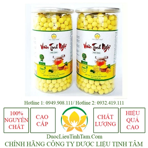 Viên Tinh Nghệ Mật Ong Tịnh Tâm cao cấp 1KG