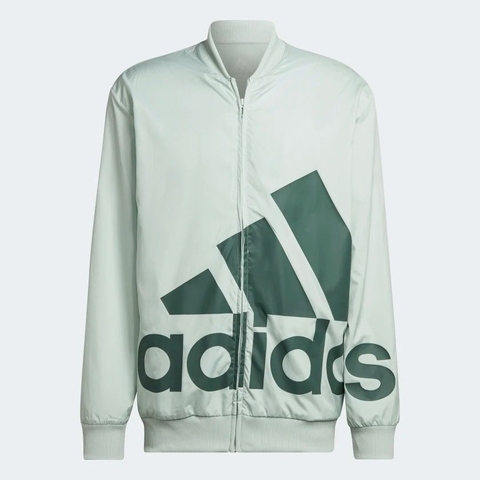 Áo Khoác Thu Đông Adidas AEROREADY Essentials Giant Logo Woven Windbreaker HL6921 - Hàng Chính Hãng