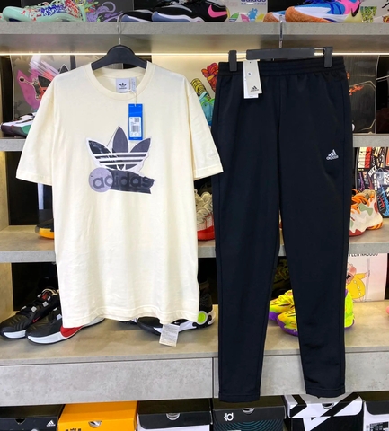 Quần Adidas Track Pant Aeroready Black PA010 - Hàng Chính Hãng