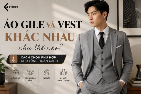 Áo Gile Và Vest Khác Nhau Như Thế Nào? Cách Chọn Phù Hợp Cho Từng Hoàn Cảnh