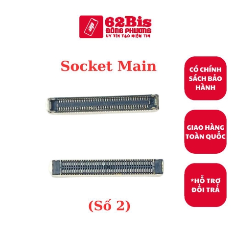 Socket / Chân conect 78 Chân Trên Main (Số 2) : Samsung A21S / A30s / A31 / A51 / M51 / A70 / A71 / A80 / Note 10 lite / S20fe …