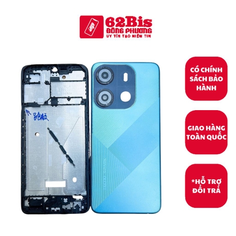Vỏ Tecno Spark go 2023 Bộ Có Sườn (Zin máy)