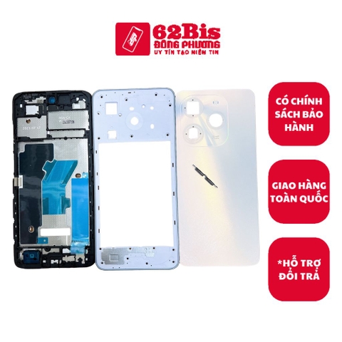 Vỏ Tecno Spark go 2024 Bộ Có Sườn (Zin máy)