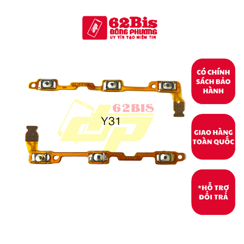 Dây Mở Nguồn + Volume Vivo Y31 (zin)