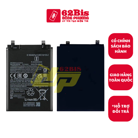 Pin Xiaomi BM5A / Redmi Note 11 Pro 5g / note 11Pro / Note 11 Pro- 5160mAh (Zin Cty)