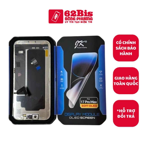 Màn Hình Iphone 17Promax / IP 17PM SOFT 20Hz Oled phôi dẻo - Sàng IC được (Zin hãng FOG new)