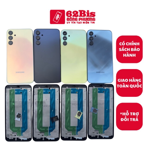 Vỏ Samsung A15 4G / A155 bộ Full có sườn (Zin)