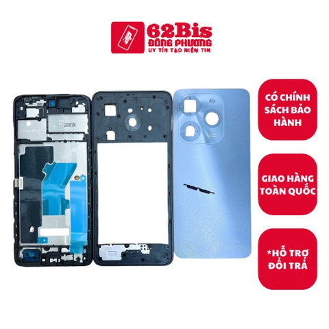 Vỏ Tecno Spark go 2024 Bộ Có Sườn (Zin máy)