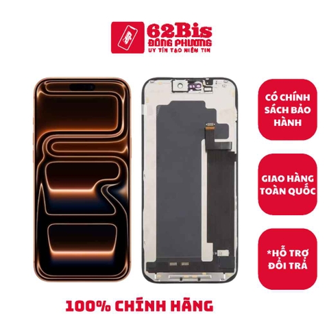 Màn Hình Iphone 17Promax , phôi dẻo - chạy chuẩn đoán (100% Zin hãng FOG)