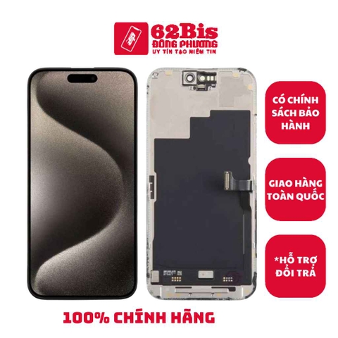Màn Hình Iphone 16 Pro / 16Pro , phôi dẻo - chạy chuẩn đoán (100% Zin hãng FOG)