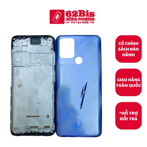 Vỏ Tecno Pova / pova Bộ Có Sườn (Zin)