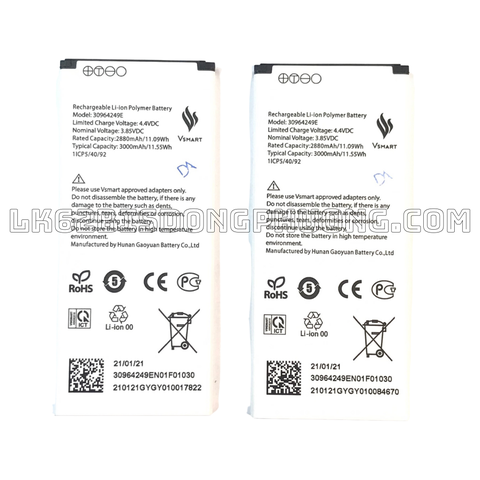 Pin Vsmart Bee 5 / 30964249E (Zin hãng new)