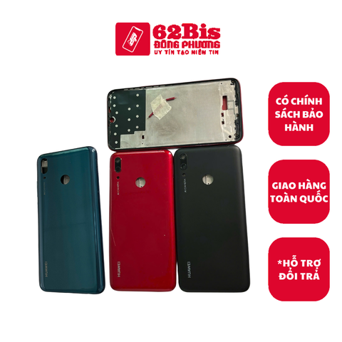 Vỏ Huawei Y7 - 2019 bộ có sườn (Zin)