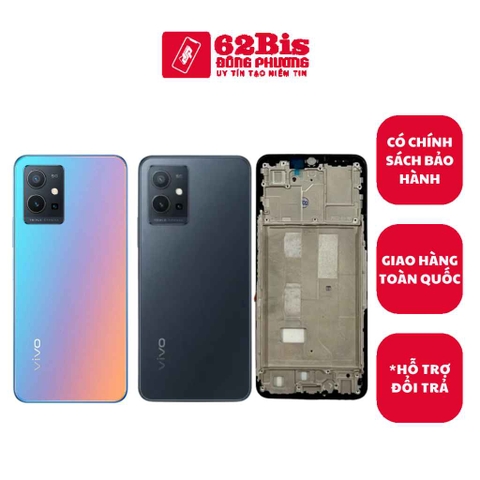 Vỏ Vivo Y55 5G / T1 5G Full Bộ có Sườn (Zin Máy)