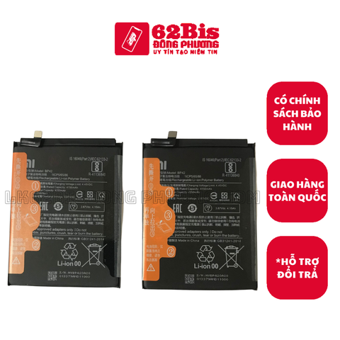 Pin Xiaomi BP42 / Mi 11 Lite / Mi 11 Lite - 5G / Mi 11 Lite - 5G NE / 4150 - 4250 mAh (Zin cty)
