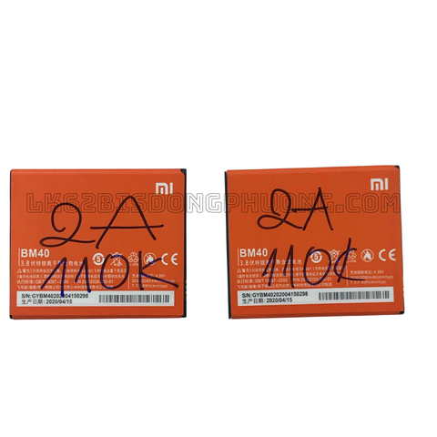 Pin Xiaomi Redmi 2A ( BM40 ) Zin 