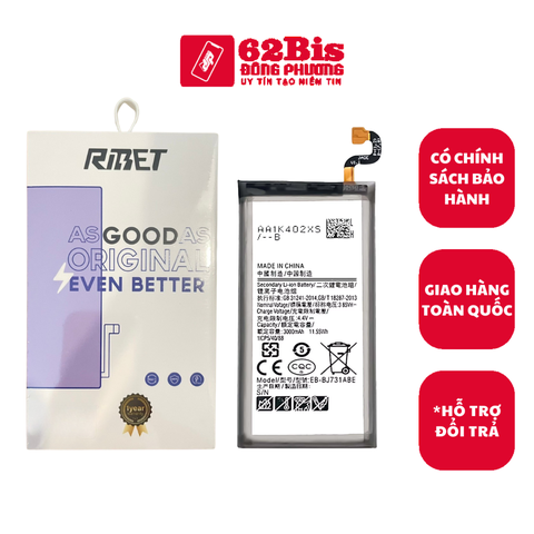 Pin Samsung J7 Plus / J731 / C8 / C710 / EB-BJ731ABE - 3000mAh (Zin Cty)