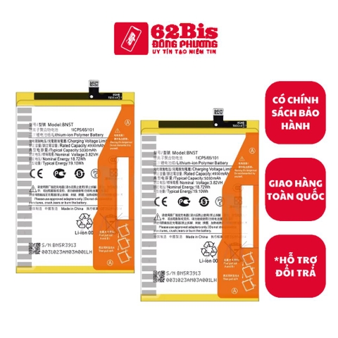 Pin Xiaomi BN5T / Redmi 13 2024 / POCO M6 4G / 4930-5030 mAh (Zin Cty)