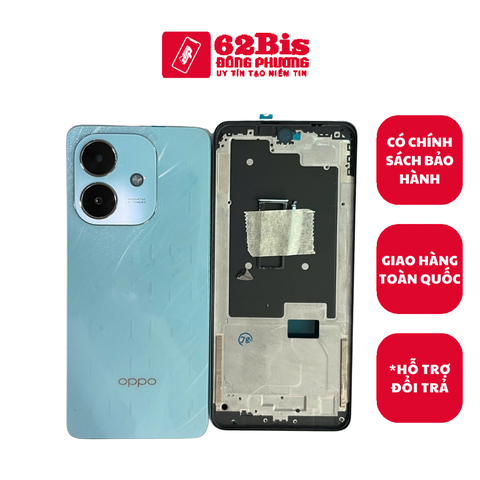 Vỏ Oppo A3 4g / A3X - 4G Full bộ có sườn (Zin máy)
