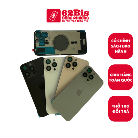 Vỏ / Lưng sau Iphone 16 Promax +Lens (Zin)