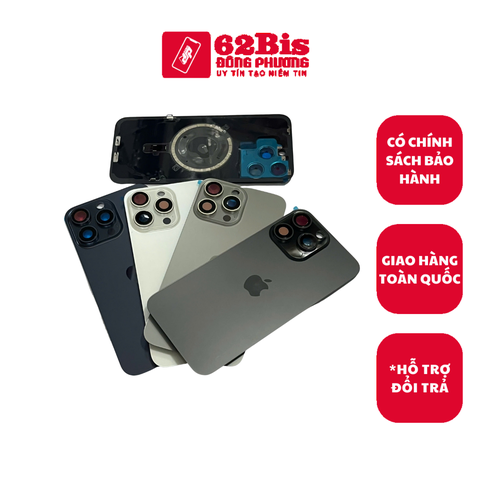 Vỏ / Lưng sau Iphone 15 ProMax + Lens Camera (Zin Máy)