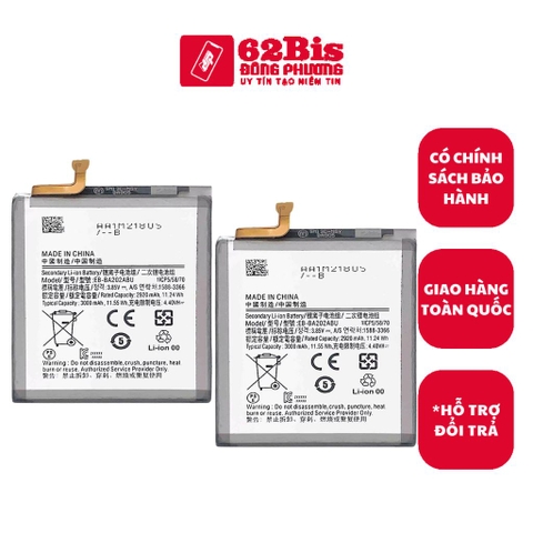 Pin Samsung A10E / A20E / A202 / A102 3000mAh / EB-BA202ABU (Zin cty)