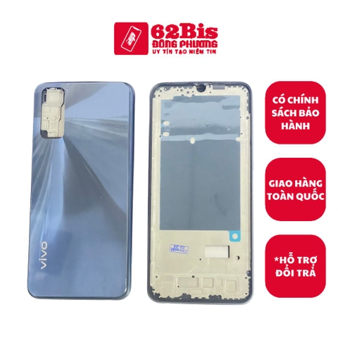 Vỏ Vivo Y20 / Y20S / Y12S Full bộ có sườn (Zin)