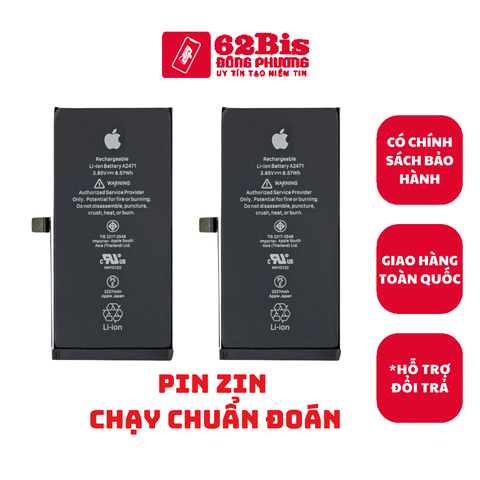 Pin Iphone 12 / 12Pro - Chạy Chuẩn đoán (Zin hãng)