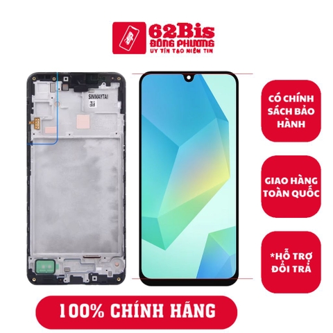 Màn hình Samsung A16 4g / A165F / A165M  + khung (100% Zin hãng)