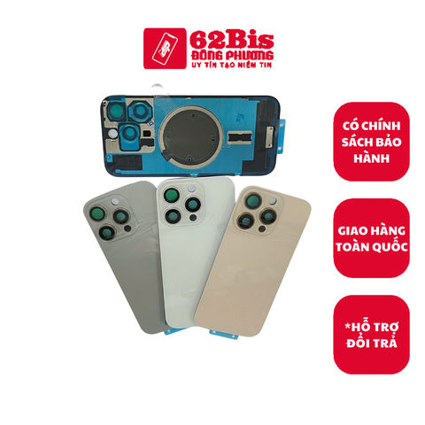 Vỏ / Lưng sau Iphone 16 pro +Lens (Zin)