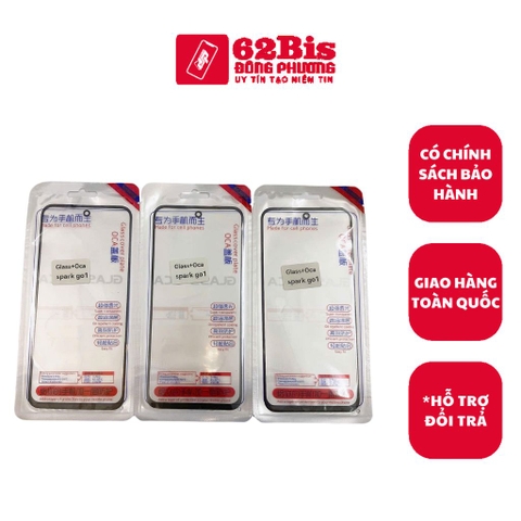 Kính Tecno Spark GO 1 / Spark 30 / Spark 30C / Pop 9 / Infinix Smart 9 / Infinix Hot 50i - G + Oca