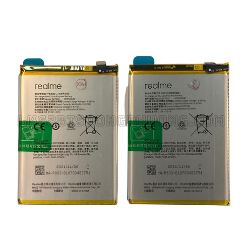 Pin Oppo BLP803 / Realme C17 / Realme V3 / Realme 7I / Realme Q3I / Realme NARZO30 -5G - 5000mAh (Zin Cty)