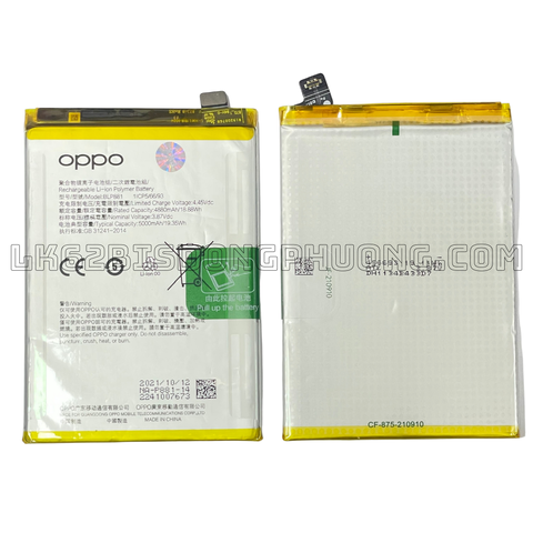 Pin Oppo BLP881 / K9S  - 5000mAh (Zin Cty)