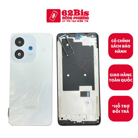 Vỏ Oppo A3 4g / A3X 4G / A5i Full bộ có sườn (Zin máy)