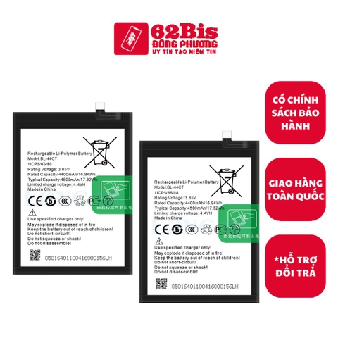 Pin Tecno BL-44CT / Camon16 - 4500mAh (Zin Cty)
