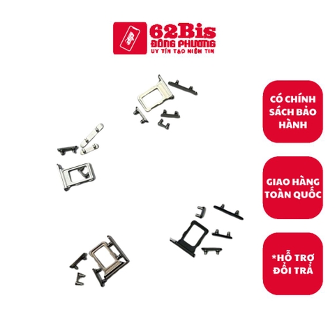 Bộ nút Ngoài + Khay Sim Iphone 16 Promax / IP 16PM (Zin)