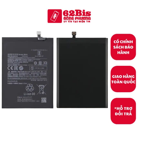 Pin Xiaomi BN5A / Redmi 10 / Redmi Note 10 - 5G / Note10 5G / note10 5g / Note 10 5g / 5000mAh (Zin cty)