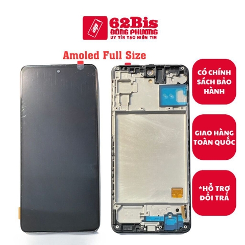 Màn Hình Samsung M31s / M317 + Khung Amoled Lớn (Hãng KTX)