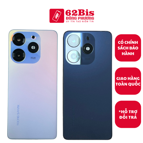 Vỏ / Lưng sau Tecno Spark 10 Pro + Lens Camera (Zin máy)