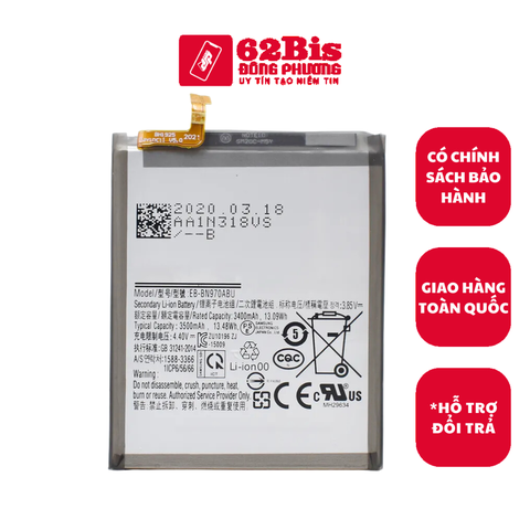 Pin Samsung Note 10 / N970 (EB-BN970ABU) Zin cty