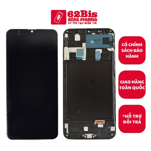 Màn Hình Samsung A20 - 2019 / A205F / M10s + Khung Amoled (Zin Hãng KTX)
