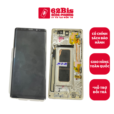 Màn Hình Samsung Note 8 / N950F + Khung (Zin Máy)