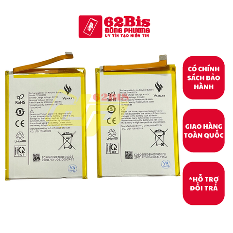 Pin Vsmart Star 5 / 50906550E / 4950mAh - 5000mAh (Zin)