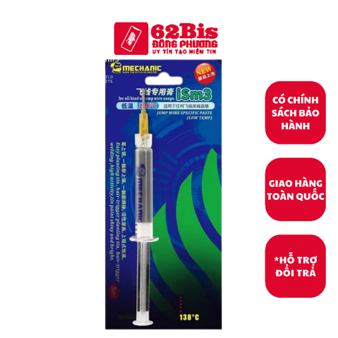 Chì Hàn Nước Mechanic 138 Độ C - Ism3