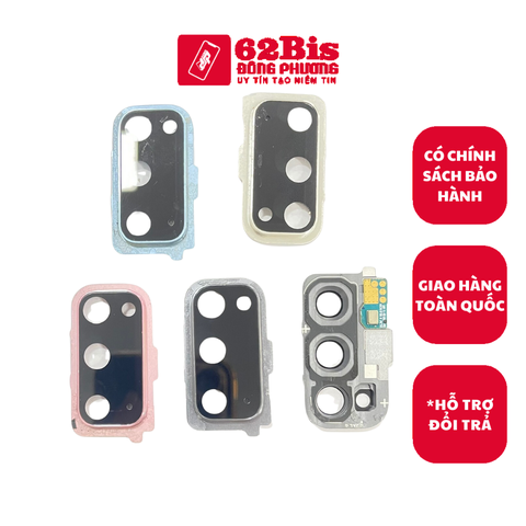 Cụm kính camera sau+ Mic Samsung  S20 5G / G981B (Zin hãng)