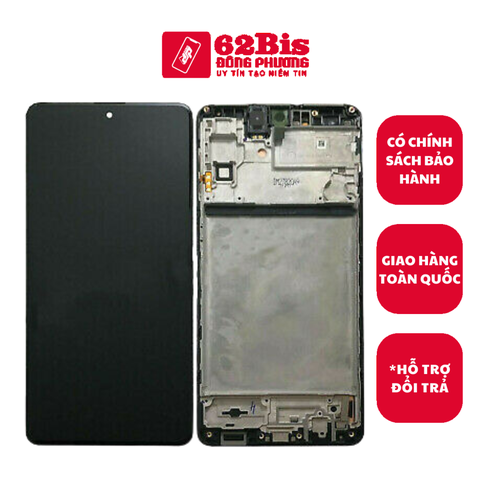 Màn Hình Samsung M51 / M515F + Khung Amoled Lớn (Hãng KTX)