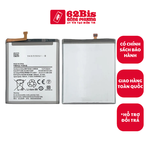 Pin Samsung M51 / M515F / M62 / F62 / M415 / BM415ABY - 6800 mAh (Zin Cty)