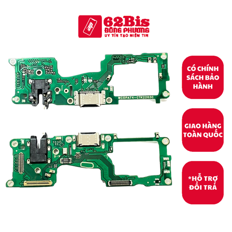 Cụm chân sạc Oppo A74 4G / A95 4G /Realme 8 / Realme 8 Pro (Zin)