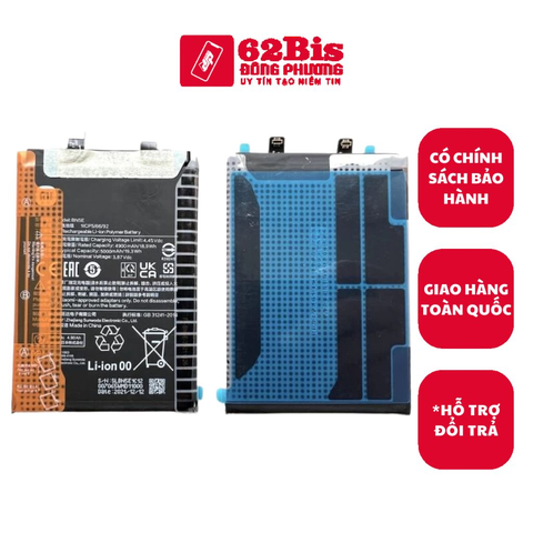 Pin Xiaomi BN5E / Redmi Note 11Pro -5G / Redmi Note 11Pro-5G / Redmi Note 11 Pro-5G / 5000mAh (Zin)